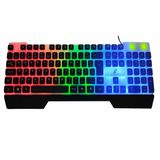 Teclado Gamer Rgb Semi Mecânico Abnt2  Xc-tec-03