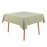 Toalha Mesa Quadrada Verissimo 180x180cm Verde Karsten