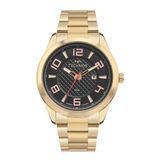 Relógio Technos Masculino Ref:2115tvt/1p Racer Dourado