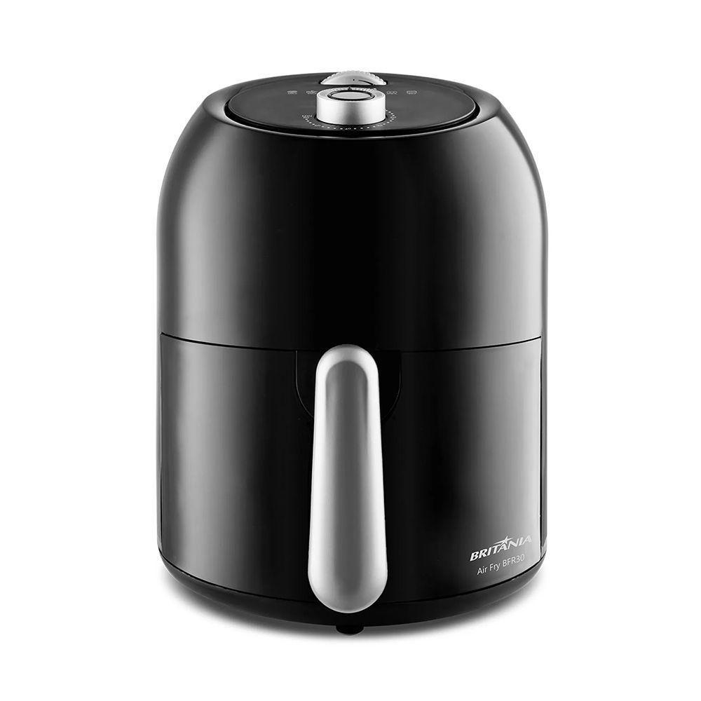 Fritadeira Elétrica Britânia Sem Óleo 3l Air Fryer Bfr30 Preta - 110v