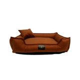 Caminha Veludo Para Cachorro Cochilo Pet 60cmx50cm M Cobre