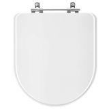Assento Sanitario Poliester Luna Branco Para Vaso Icasa