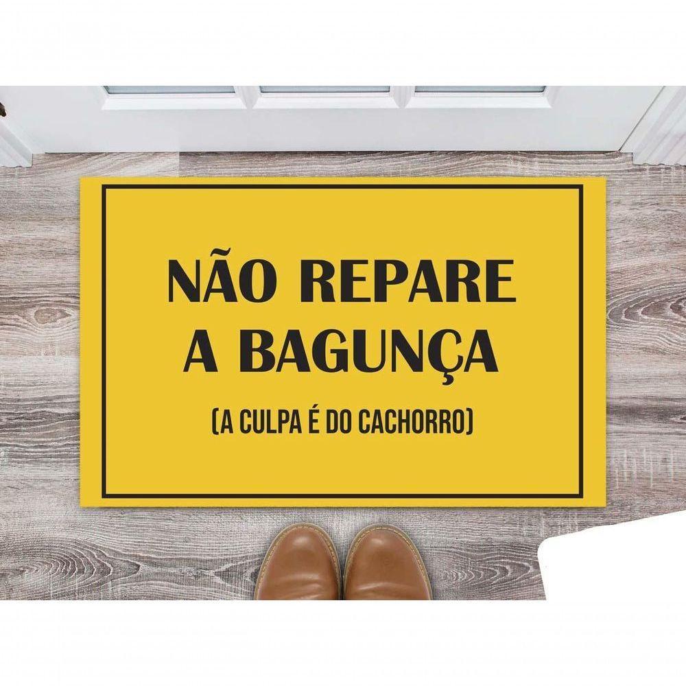 Tapete Não Repare A Bagunça A Culpa É Do Cachorro Amarelo