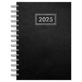 Agenda Diária 2025 Esp Executiva 160fls Scratch Grafite Kit