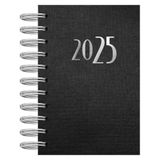 Agenda Diária 2025 Esp 100x150mm Scratch Grafite Kit