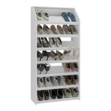Sapateira Vertical 67cm Com 7 Prateleiras Multimóveis Cr35252 Branco
