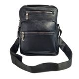 Bolsa De Ombro Shoulder Bag Crossbody Transversal Carteiro Pochete Unissex Preto
