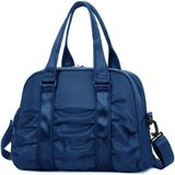 Mochila De Viagem Bolsa Esportiva Bolsa De Ginástica Bolsa Feminina De Um Ombro Bolsa Treino Azul