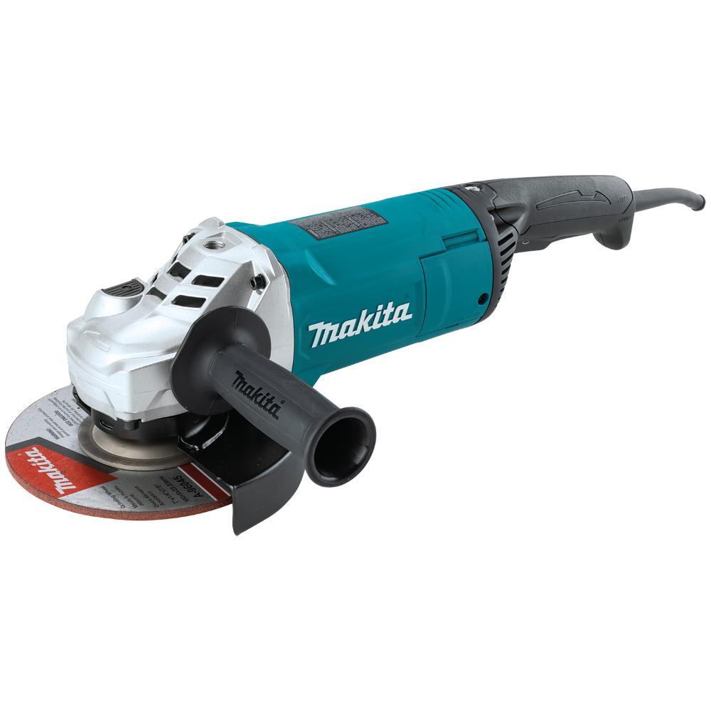 Esmerilhadeira Angular 180mm Industrial 2700w Com Punho Chave Proteção Ga7081 220v Makita