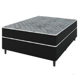 Cama Box Casal Molas Ensacadas Sibéria Umaflex 188cm X 138cm