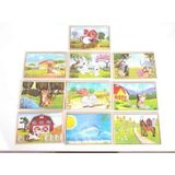 Brinquedos Educativos - Quebra Cabeça de Animais 10 Peças