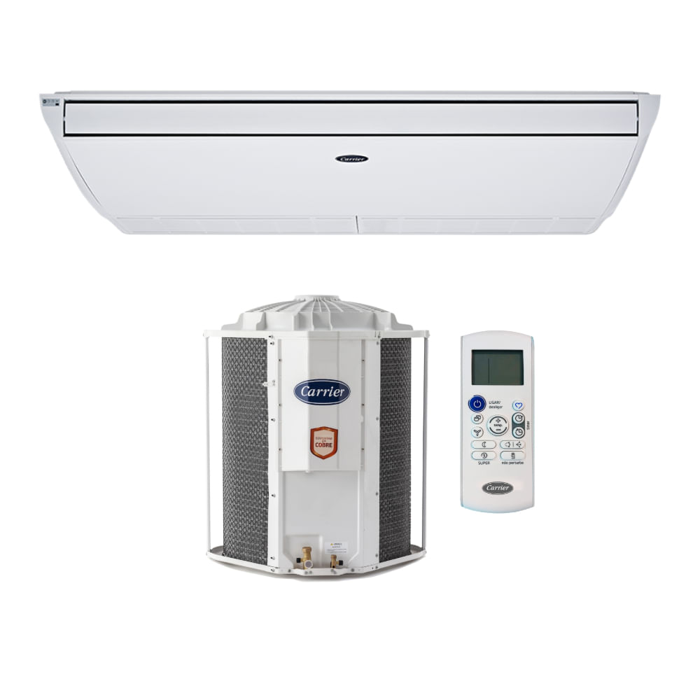 Ar Condicionado Split Teto Convencional Carrier 70000 Btus Frio Xperience B 220v Trifásico Menor preço em Ar Condicionado Split Teto Convencional Carrier 70000 Btus Frio Xperience B 220v Trifásico