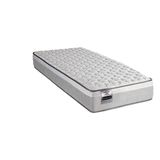 Colchão Solteiro Hanover 88x188cm Molas Ensacadas Softgel Inducol Cr447a Branco/cinza