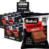 Kit Com 20und Brownie Chocolate Zero Belive Sem Gluten 40g