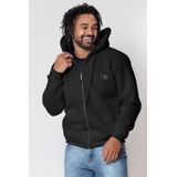 Blusa Moletom Masculina Aberto Polo Wear Preto