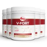 Kit 5 V Fort Intenso Vitafor 240g Frutas Vermelhas