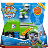 Veículo Caminhão De Reciclagem C/ Figura Rocky Patrulha Canina - Sunny Sunny/playmobil