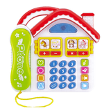 Telefone Divertido Casa C/ Luz E Som - Dm Toys Dm Toys