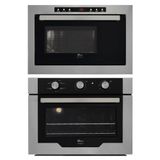 Kit Forno Elétrico Fischer Infinity Embutir 50l 5 Funções Inox + Micro-ondas Infinity 25l Inox 220v