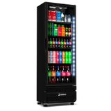 Refrigerador Expositor Vertical Vrs13 Todo Preto 393l Porta Vidro Bivolt - Imbera
