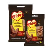Kit 2 Salgadinho Aperitivo Plinc Show Sabor Churrasco 50g