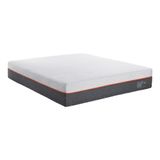 Colchão Casal Bed In A Box Enjoy Smartmax 138x188cm Espuma Mista Inducol Cr449c Branco/cinza Branco/cinza