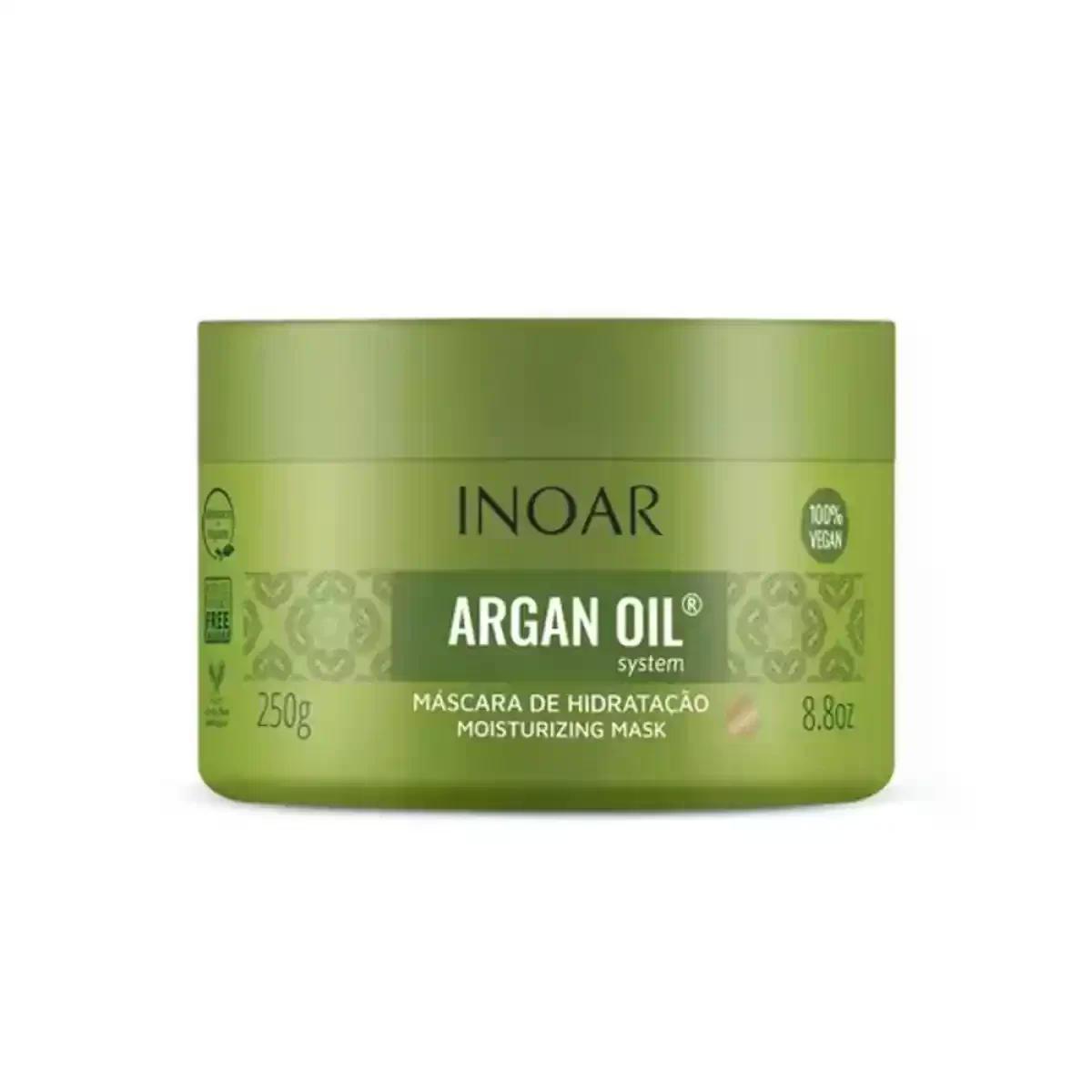 Mascara De Hidratação Argan Oil 250g Inoar