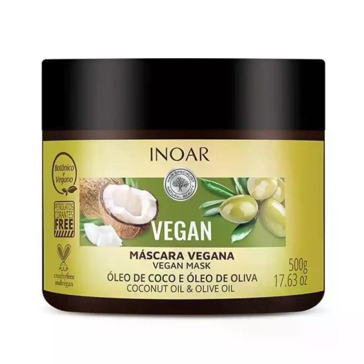 Mascara De Hidratação Vegan 500g Inoar