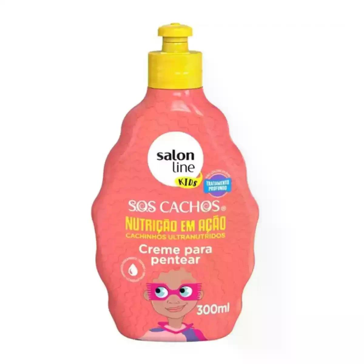 Creme Para Pentear Sos Cachos Kids Nutrição Salon Line 300ml