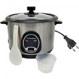 Panela De Arroz Eletrica 1.8l Multifuncional Com Desligamento Automatico, 700w, 110v, Westinghouse, Prateado