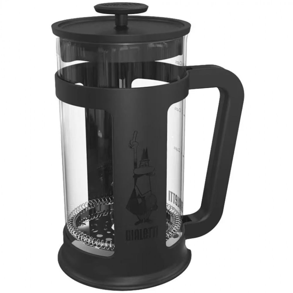 Cafeteira Francesa Bialetti French Press Smart 350ml Preto - 10401101