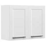 Armário Aéreo Duplo Itatiaia Florença Com 2 Portas E 2 Prateleiras - 70cm De Largura