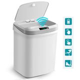 Lixeira Automática Sensor Recarregável Escritório E Cozinha
