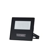 Refletor Led 30w Taschibra Tr Slim Preto 6500k