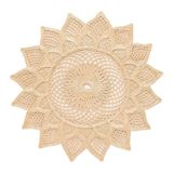 Jogo Americano Copa E Cia Avulso Brazil Nature Mandala Palha