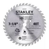 Disco De Serra Circular 7-1/4\&#39;\&#39; C/ 40 Dentes - Stanley