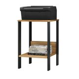 Mesa Auxiliar De Apoio Lateral Industrial Freijó Preto Pradel