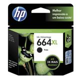 Cartucho Hp 664xl Preto 8,5ml Original