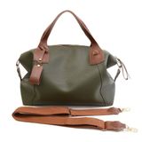 Bolsa Sacola Feminino Com Zíperes Alça De Mão E Alça Transversal Regulavel