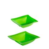 Kit Saladeira Moove 800ml + 2l Verde Em Polipropileno Linha Tropical Vem