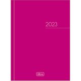 Agenda Costurado 2023 Diaria Pepper Rosa Tilibra