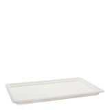 Cuba Gn 1-1 30mm Rasa Cozinha Branca Em Policarbonato Linha Profissional Cook Vem