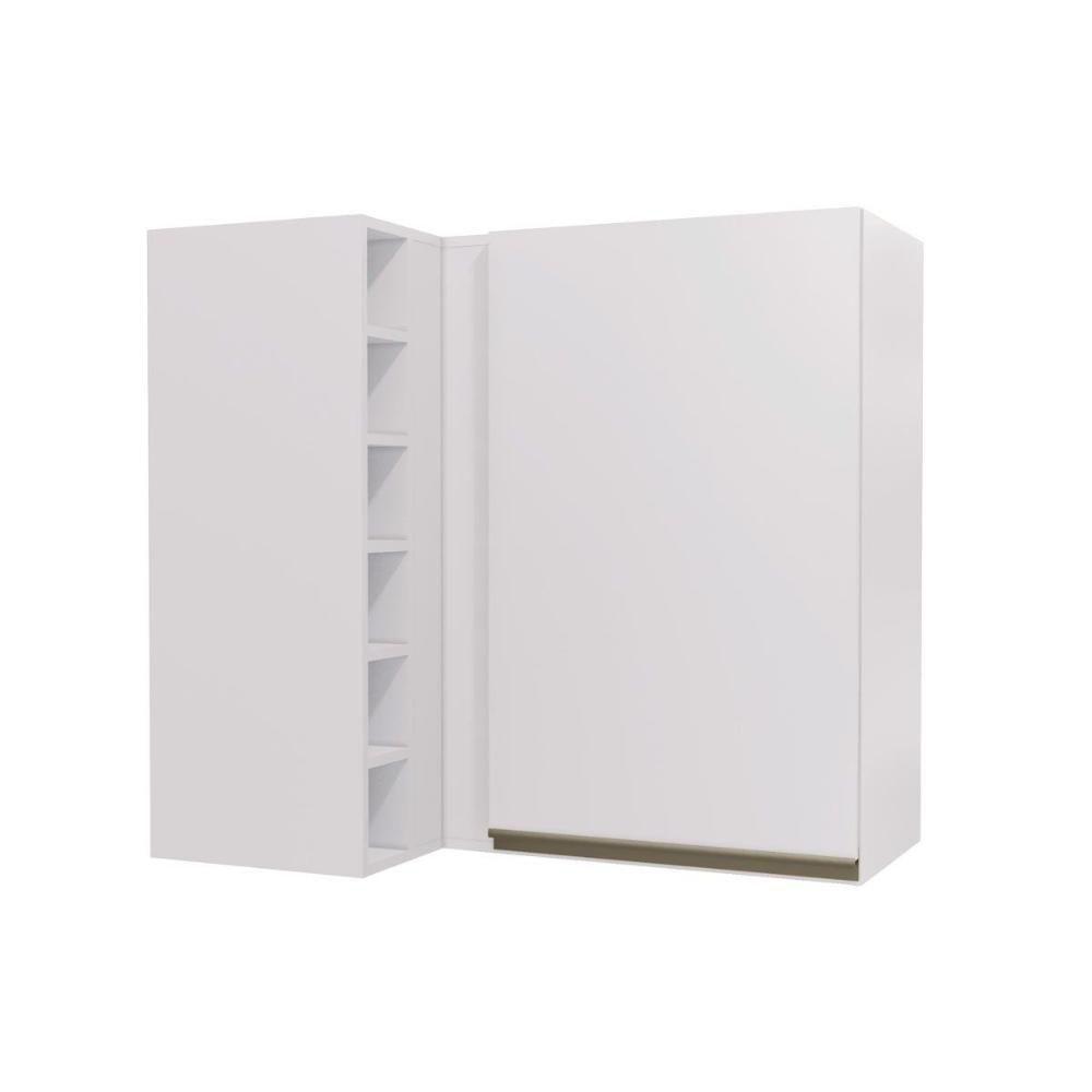 Armário De Cozinha Modulado Canto Reto Maxxi G768 1 Porta 98cm Polipropileno Branco - Kappesberg