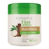 Máscara De Tratamento Fios Naturais De Mandioca Hidratação