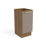 Balcão De Cozinha Botanic M621 C/ 1 Porta 40cm Nogueira/fendi - Kappesberg