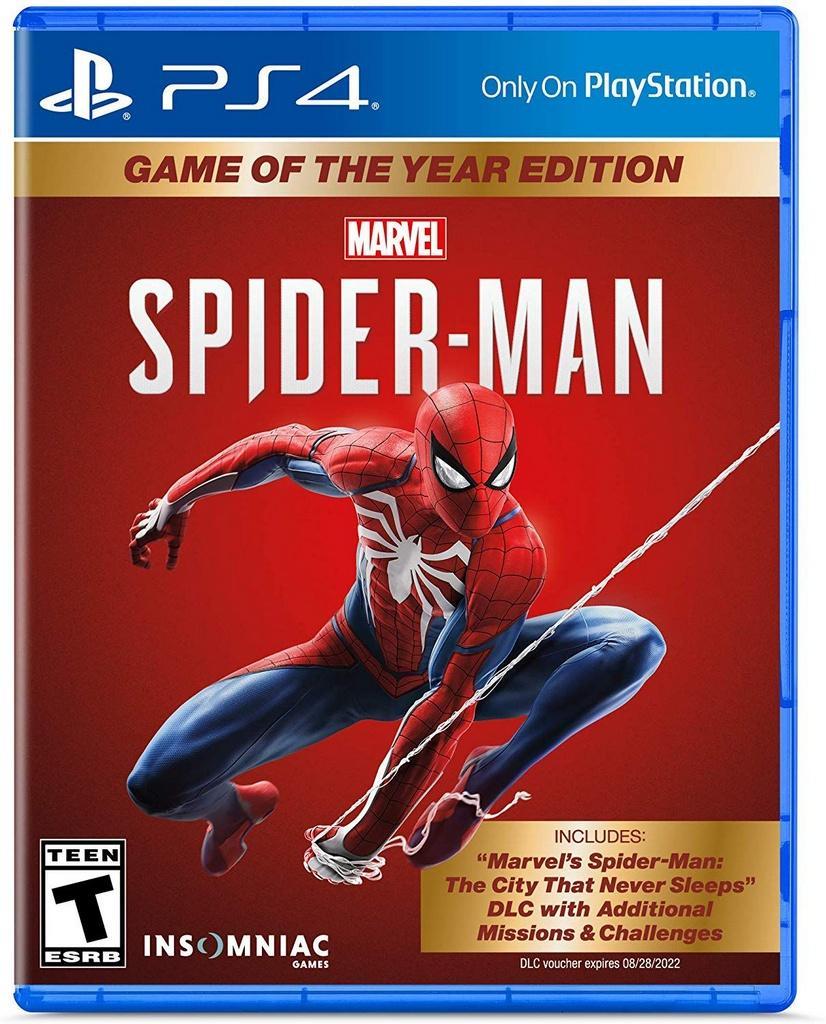 Imagem do produto Marvel's Spider-Man: Game of the Year Edition PS4 - Físico em Carrefour