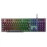 Teclado Gamer Semi Mecânico Rgb Usb Naja Viper Pro Preto