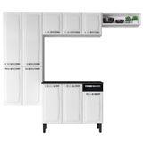 Cozinha Compacta Itatiaia Rose Com 10 Portas E 1 Gaveta 245cm