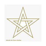 Placa Radiônica Estrela de Cinco Pontas