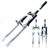 Garfo Aço Atop Mountain Bike Aro 24 Com Suspensão De 211mm